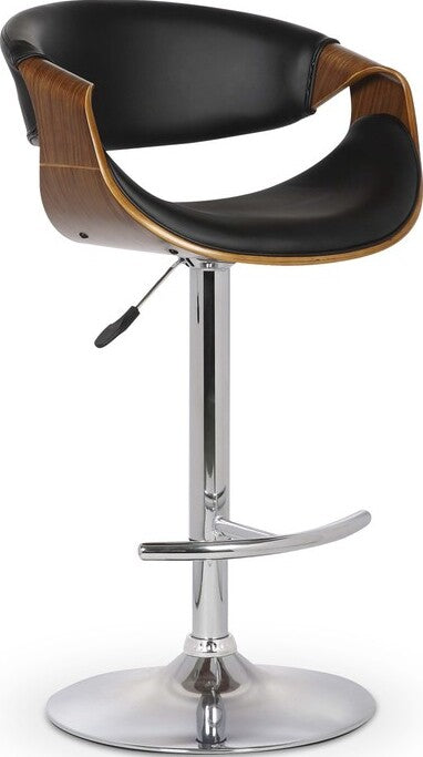 Bar Stool H100 | size: Length: 50cm, Width: 53cm, Height: 109cm, Depth: 50cm | color: Black | image: 1 | variant: 1011607
