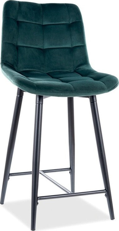 Bar Stool Hartlepool | size: Width: 45cm, Height: 92cm, Depth: 37cm | color: Green | image: 1 | variant: 1004241