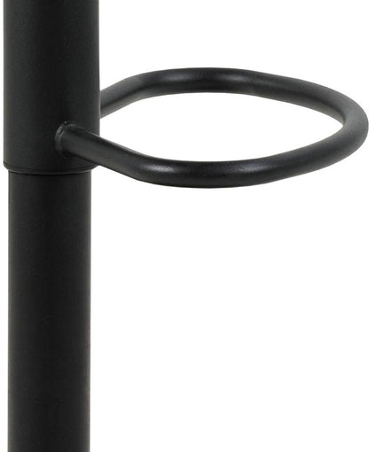 Bar Stool Horsham | size: Width: 52cm, Height: 109cm, Depth: 52cm | color: Beige/Black | image: 4 | variant: 1005968