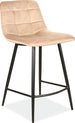 Bar Stool Huddersfield | size: Length: 43cm, Width: 43cm, Height: 87cm, Depth: 40cm | color: Beige | image: 1 | variant: 1004245