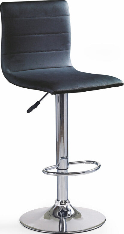 Bar Stool Matera | size: Length: 40cm, Width: 40cm, Height: 93-115cm, Depth: 42cm | color: Black | image: 1 | variant: 1003039