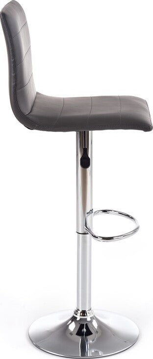 Bar Stool Matera | size: Length: 40cm, Width: 40cm, Height: 93-115cm, Depth: 42cm | color: Black | image: 2 | variant: 1003039