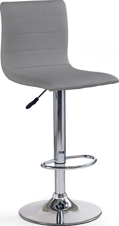 Bar Stool Matera | size: Length: 40cm, Width: 40cm, Height: 93-115cm, Depth: 42cm | color: Gray | image: 1 | variant: 1003041