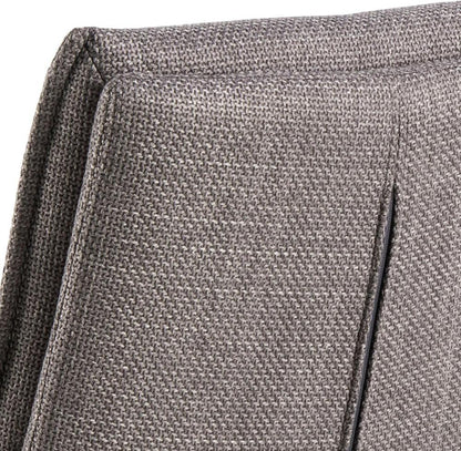 Bar Stool Monmouth | size: Width: 44cm, Height: 107cm, Depth: 53cm | color: Black/Grey | image: 3 | variant: 1001329