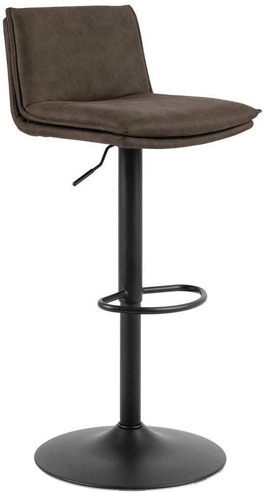 Bar Stool Monmouth | size: Width: 44cm, Height: 107cm, Depth: 53cm | color: Black | image: 1 | variant: 1001328