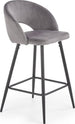 Bar Stool Reggio Calabria | size: Length: 48cm, Width: 48cm, Height: 98cm, Depth: 49cm | color: Gray | image: 8 | variant: 1003061
