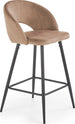 Bar Stool Reggio Calabria | size: Width: 48cm, Height: 89cm, Depth: 49cm | color: Beige | image: 0 | variant: 1003058