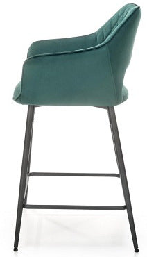 Bar Stool Rimini | size: Width: 55cm, Height: 96cm, Depth: 51cm | color: Green | image: 3 | variant: 1003003