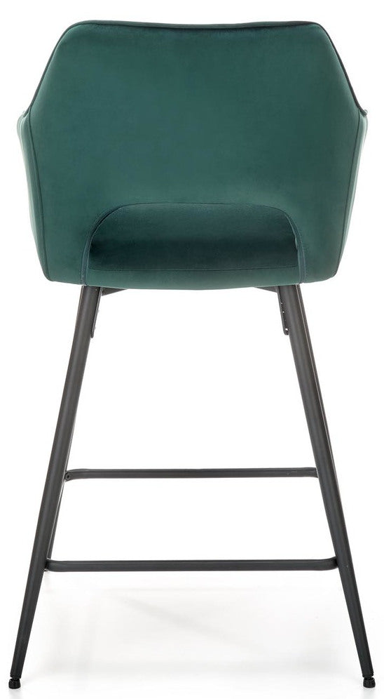 Bar Stool Rimini | size: Width: 55cm, Height: 96cm, Depth: 51cm | color: Green | image: 5 | variant: 1003003