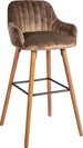 Bar Stool Sevenoaks | size: Length: 52cm, Width: 48cm, Height: 97cm, Depth: 52cm | color: Brown | image: 1 | variant: 1001306