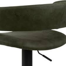 Bar Stool Tenby | size: Width: 54.5cm, Height: 104cm, Depth: 48.5cm | color: Green | image: 2 | variant: 1001331
