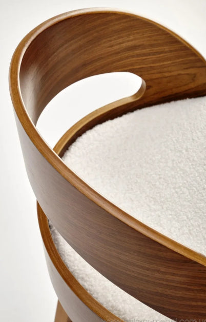 Bar Stool West Truro | size: Width: 47cm, Height: 84cm, Depth: 43cm | color: White | image: 4 | variant: 1007314