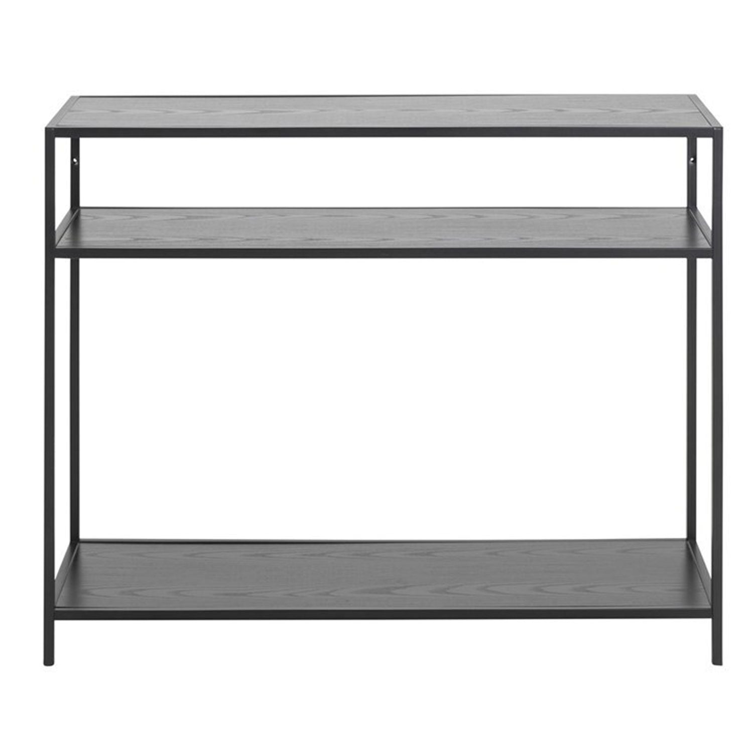 Bar Table Aberystwyth | size: Length: 35cm, Width: 100cm, Height: 79cm | color: Black | image: 2 | variant: 1006530
