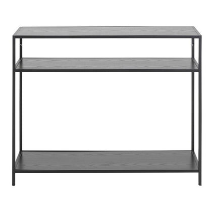 Bar Table Aberystwyth | size: Length: 35cm, Width: 100cm, Height: 79cm | color: Black | image: 2 | variant: 1006530