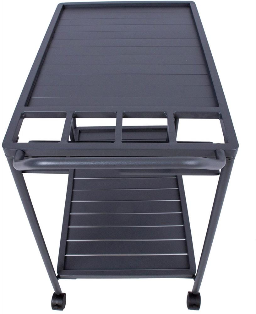 Bar Table East Barcelona | size: Length: 44cm, Width: 88cm, Height: 80cm | color: Black | image: 3 | variant: 1006209