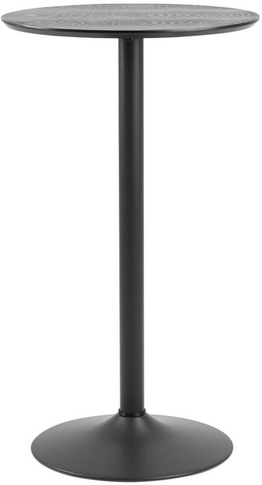 Bar Table East Ventspils | size: Length: 60cm, Width: 60cm, Height: 105cm, Diameter: 60cm | color: Black | image: 1 | variant: 1005975