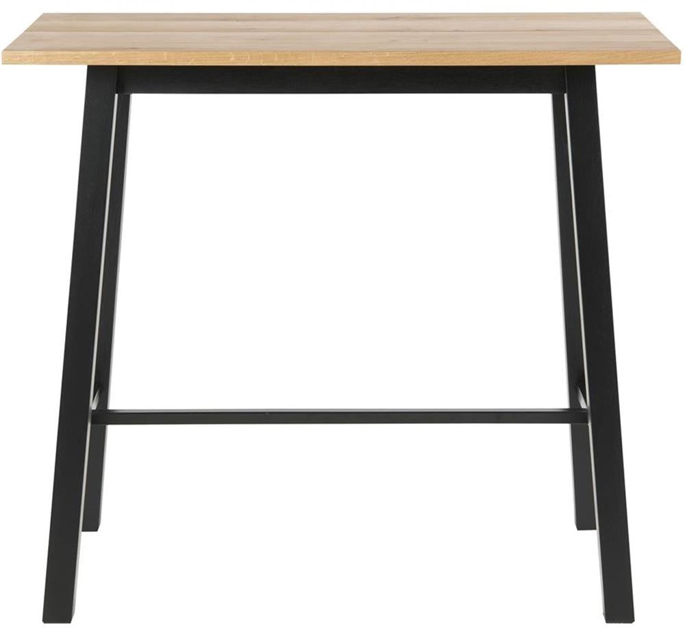 Bar Table Troms | size: Length: 58cm, Width: 117cm, Height: 105cm | color: Black/Oak | image: 2 | variant: 1001699