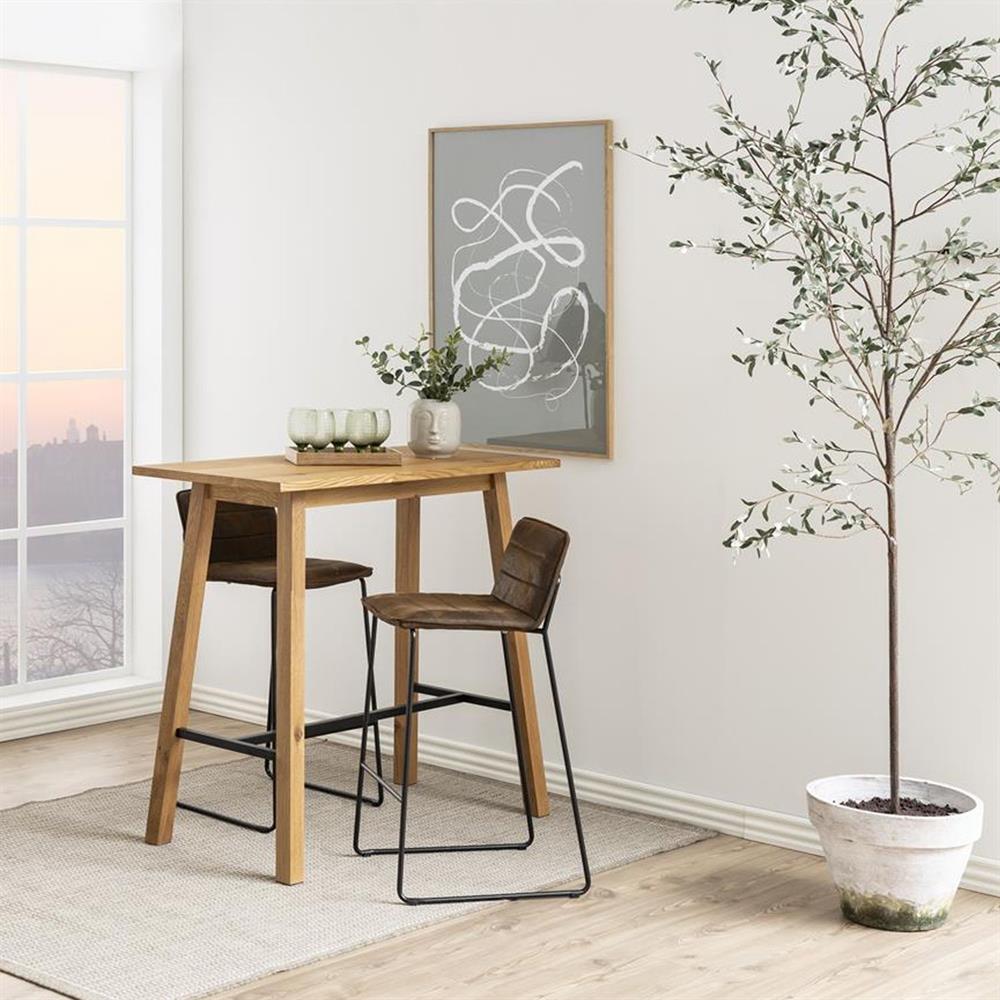 Bar Table Troms | size: Length: 58cm, Width: 117cm, Height: 105cm | color: Oak | image: 3 | variant: 1001698