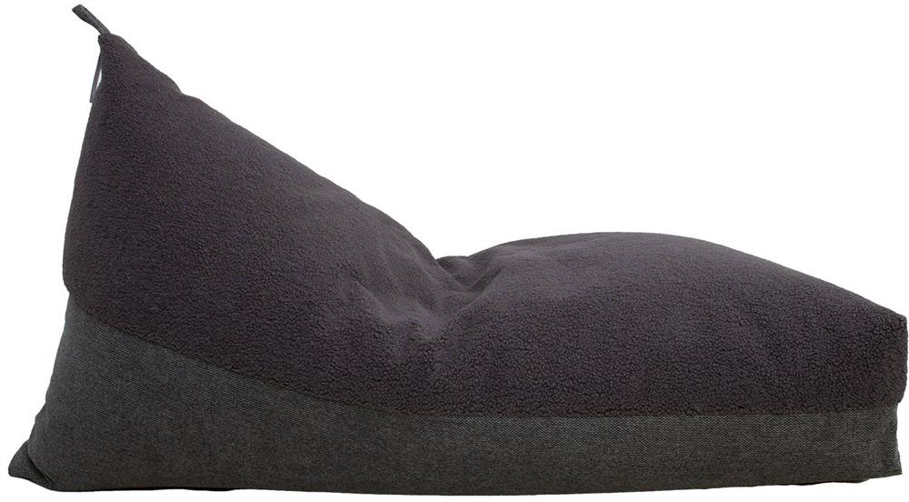 Bean Bag Ebbw Vale | size: Width: 80cm, Height: 130cm, Depth: 70cm | color: Gray | image: 2 | variant: 1001360
