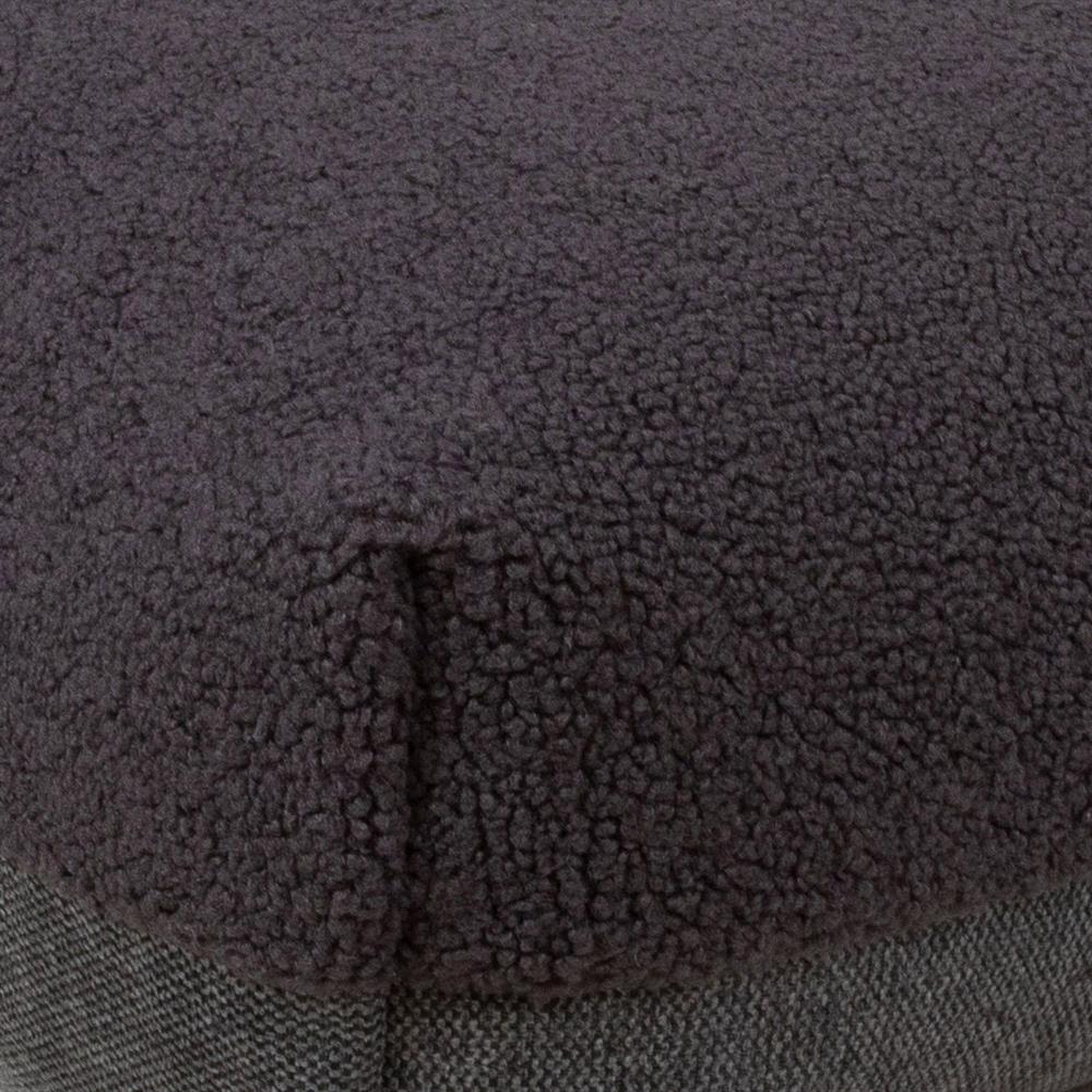 Bean Bag Ebbw Vale | size: Width: 80cm, Height: 130cm, Depth: 70cm | color: Gray | image: 3 | variant: 1001360