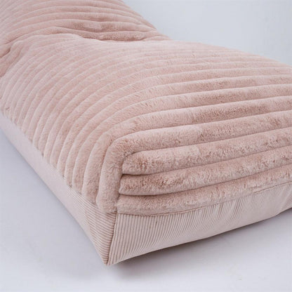 Bean Bag Tredegar | size: Width: 80cm, Height: 130cm, Depth: 70cm | color: Pink | image: 2 | variant: 1001357