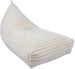 Bean Bag Tredegar | size: Width: 80cm, Height: 130cm, Depth: 70cm | color: White | image: 1 | variant: 1001356