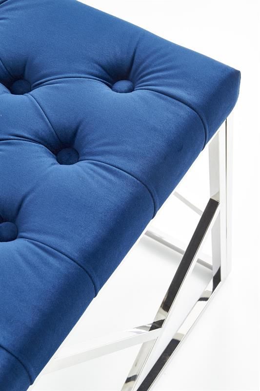 Bedroom Bench Aarhus | size: Width: 98cm, Height: 47cm, Depth: 44cm | color: Blue | image: 2 | variant: 1001962