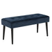 Bedroom Bench Stirling | size: Width: 95cm, Height: 45cm, Depth: 38cm | color: Blue | image: 1 | variant: 1000183