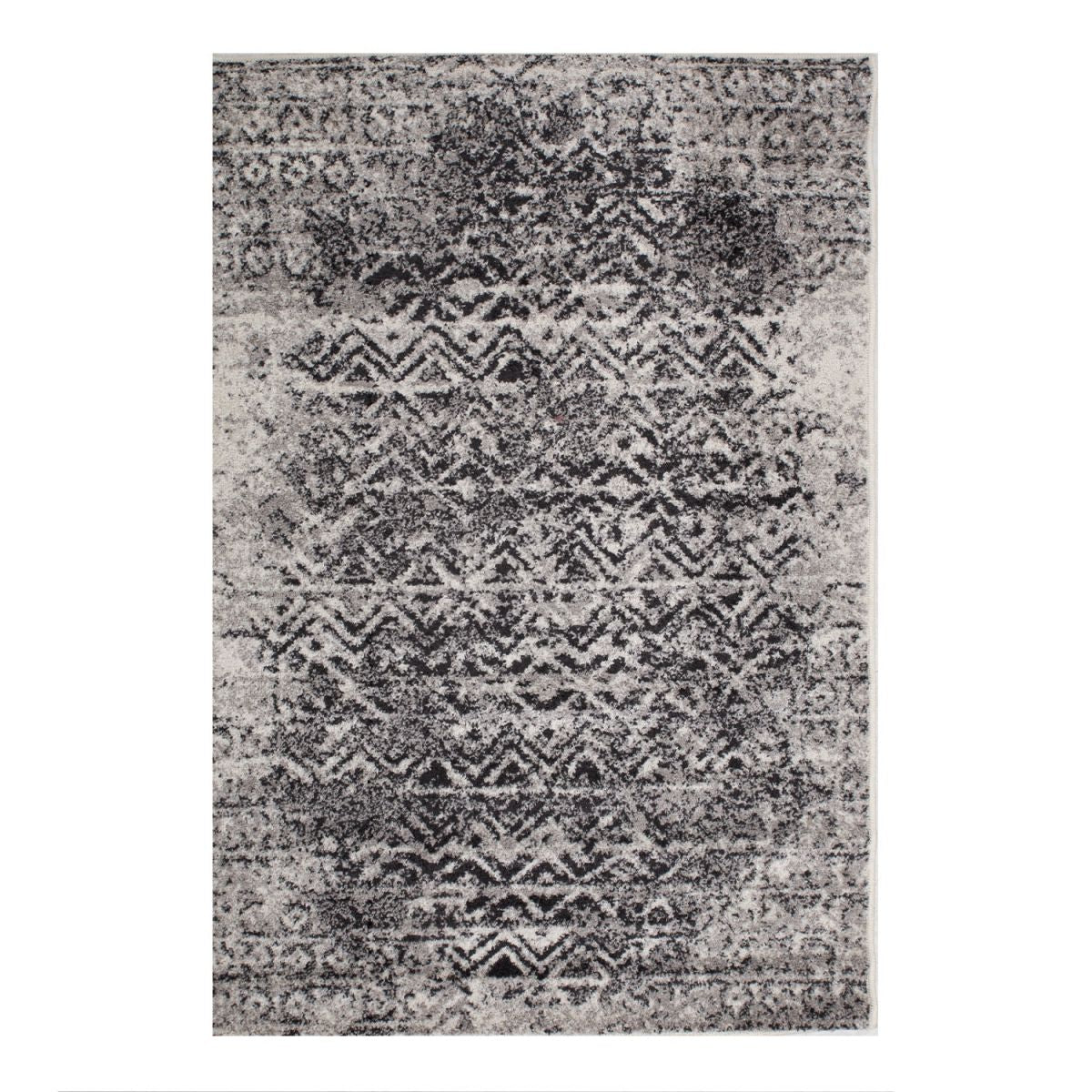 Carpet Brighton | size: Length: 150cm, Width: 100cm | color: White/Black | image: 1 | variant: 1000016