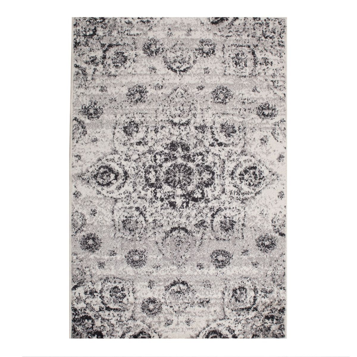 Carpet Brighton | size: Length: 150cm, Width: 100cm | color: White/Grey | image: 1 | variant: 1000020