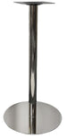 Central Table Leg East Bath | size: Height: 110cm, Diameter: 58cm | color: Chrome | image: 0 | variant: 1004633