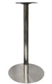 Central Table Leg East Bath | size: Height: 110cm, Diameter: 58cm | color: Chrome | image: 0 | variant: 1004637