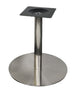 Central Table Leg East Bath | size: Height: 58cm, Diameter: 58cm | color: Chrome | image: 0 | variant: 1004635