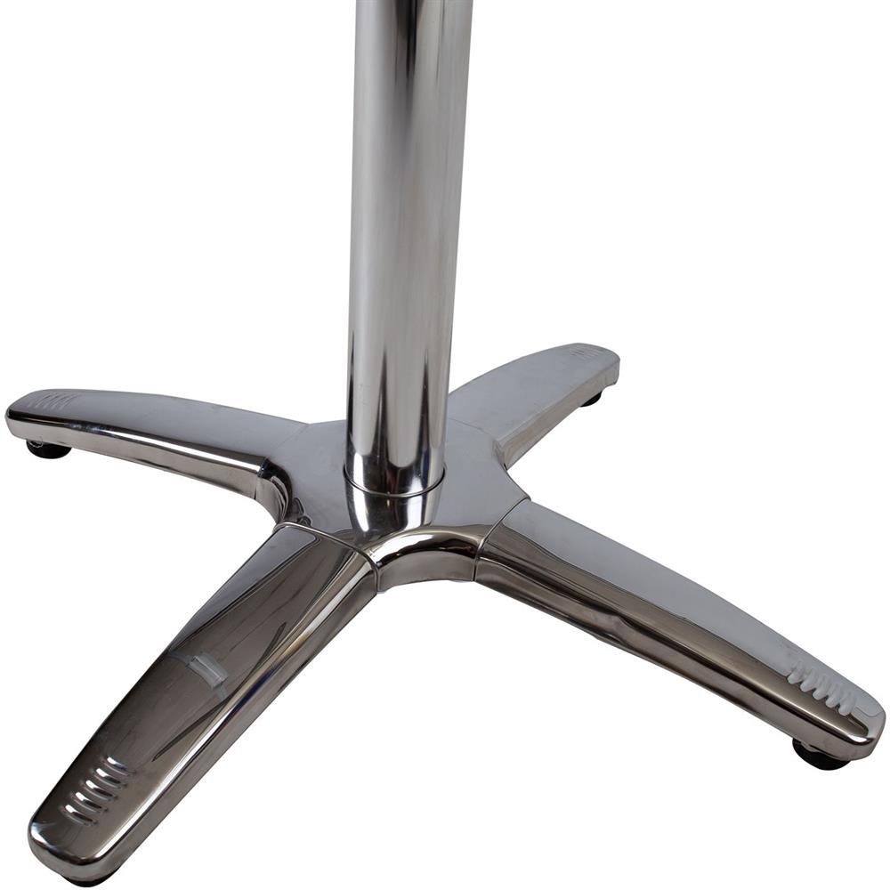 Central Table Leg Roma | size: Height: 70cm, Diameter: 2cm | color: Chrome | image: 2 | variant: 1016818