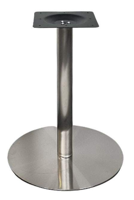Central Table Leg Stad 5 | size: Height: 72cm, Diameter: 58cm | color: Chrome | image: 0 | variant: 1000709