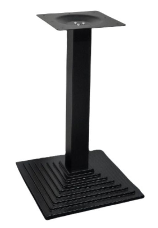 Central Table Leg West Nagoya | size: Height: 73cm, Diameter: 45cm | color: Black | image: 0 | variant: 1008084