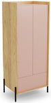 Closet Helsinki | size: Width: 60cm, Height: 179cm, Depth: 78cm | color: Pink | image: 1 | variant: 1002077