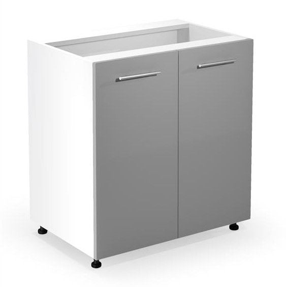 Closet Linkoping | size: Width: 82cm, Height: 52cm, Depth: 80cm | color: Gray | image: 1 | variant: 1001883