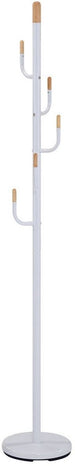 Clothes Hanger Bridlington | size: Length: 28cm, Height: 174cm, Depth: 28cm | color: White | image: 1 | variant: 1000257