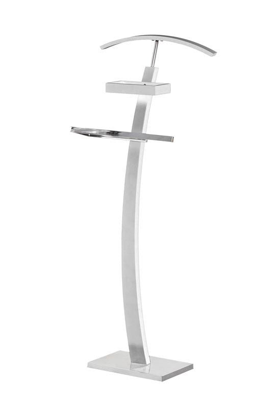 Clothes Hanger WU13 | size: Length: 32cm, Height: 117cm, Depth: 20cm | color: Silver | image: 1 | variant: 1000453