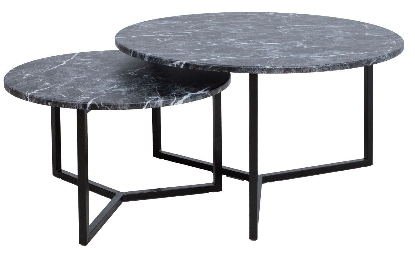 Coffee Table Akira | size: Length: 80cm, Width: 80cm, Height: 45cm, Diameter: 80cm | color: Gray | image: 0 | variant: 1006810