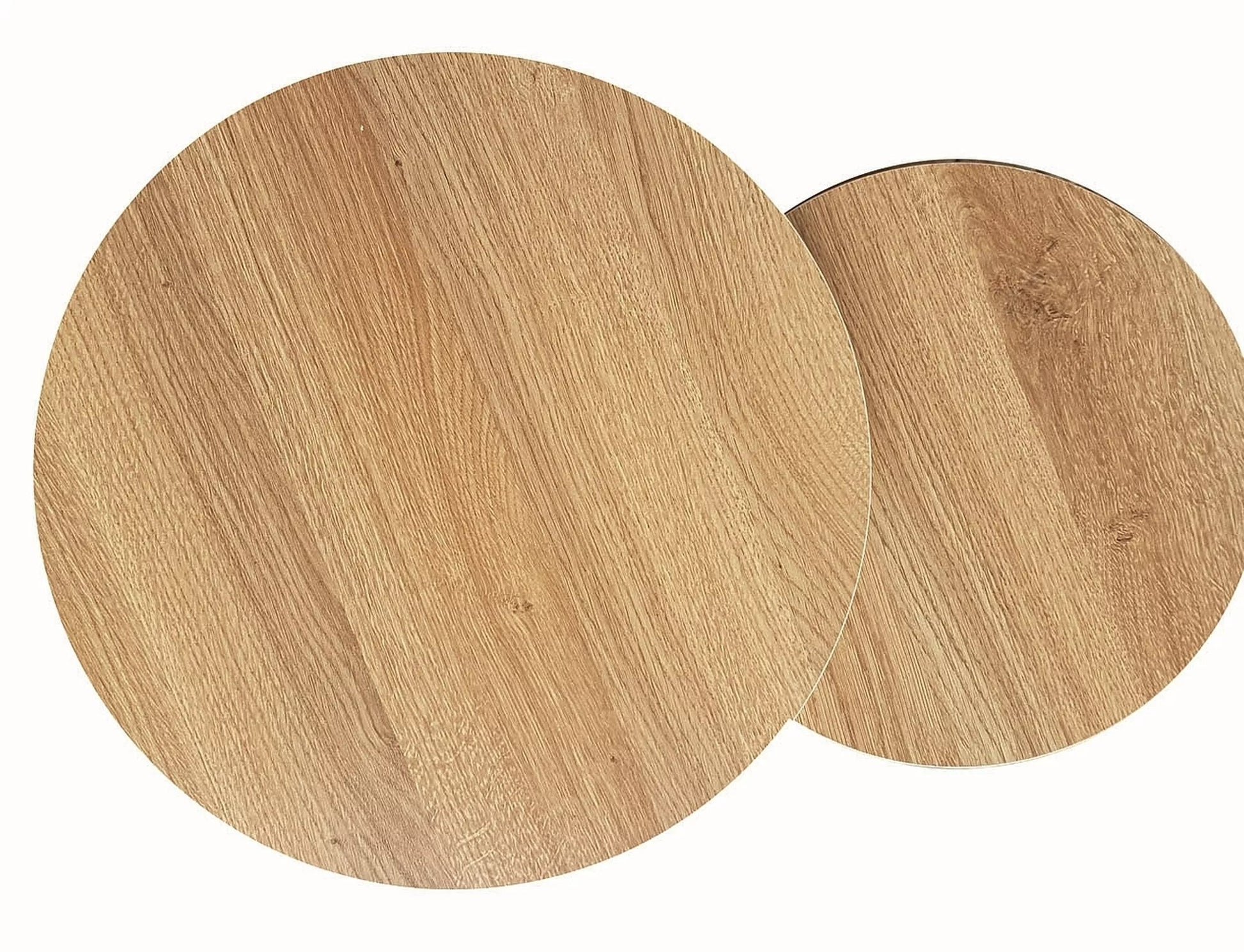 Coffee Table Catterick | size: Length: 80cm, Width: 80cm, Height: 48cm, Diameter: 80cm | color: Oak | image: 2 | variant: 1004431