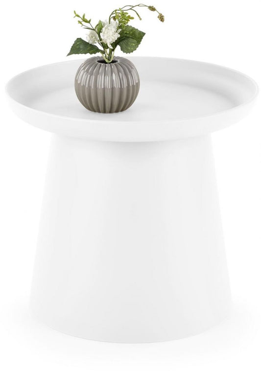 Coffee Table Durban | size: Length: 50cm, Width: 50cm, Height: 46cm, Diameter: 50cm | color: White | image: 1 | variant: 1003251