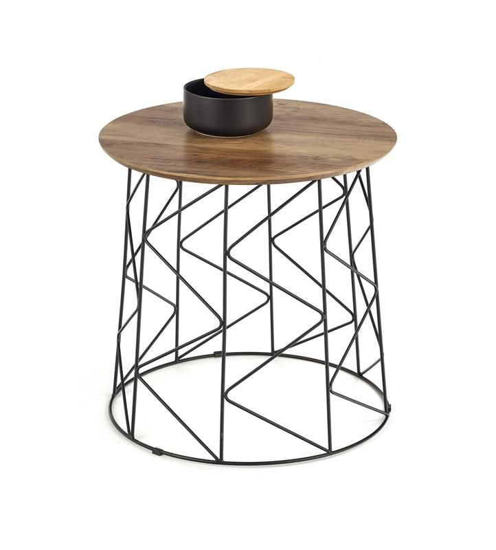 Coffee Table East Delhi | size: Length: 50cm, Width: 50cm, Height: 50cm, Diameter: 50cm | color: Black | image: 1 | variant: 1006734