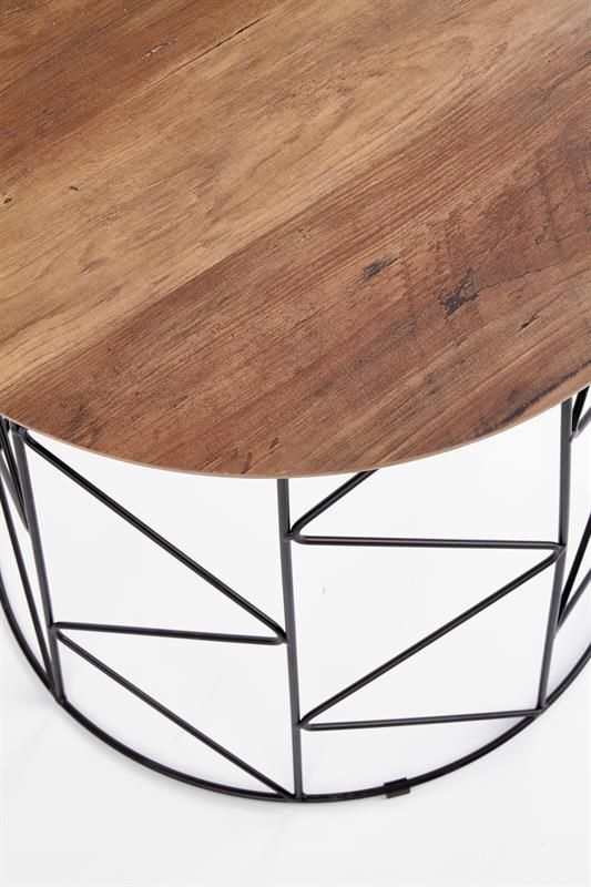 Coffee Table East Delhi | size: Length: 50cm, Width: 50cm, Height: 50cm, Diameter: 50cm | color: Black | image: 3 | variant: 1006734