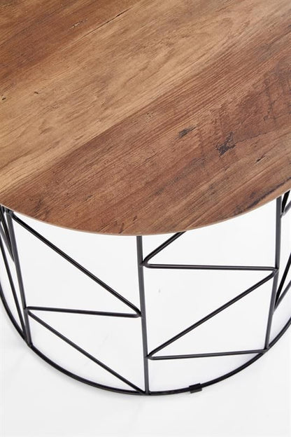 Coffee Table East Delhi | size: Length: 50cm, Width: 50cm, Height: 50cm, Diameter: 50cm | color: Black | image: 3 | variant: 1006734