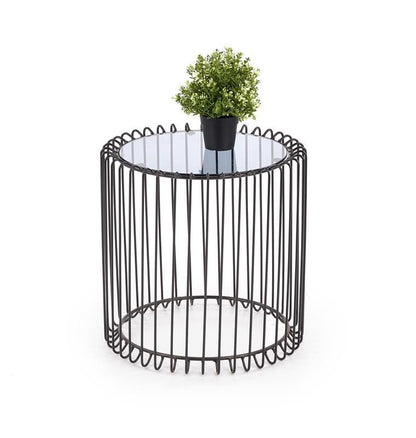 Coffee Table East Dublin | size: Length: 45cm, Width: 45cm, Height: 45cm, Diameter: 45cm | color: Black | image: 1 | variant: 1006739