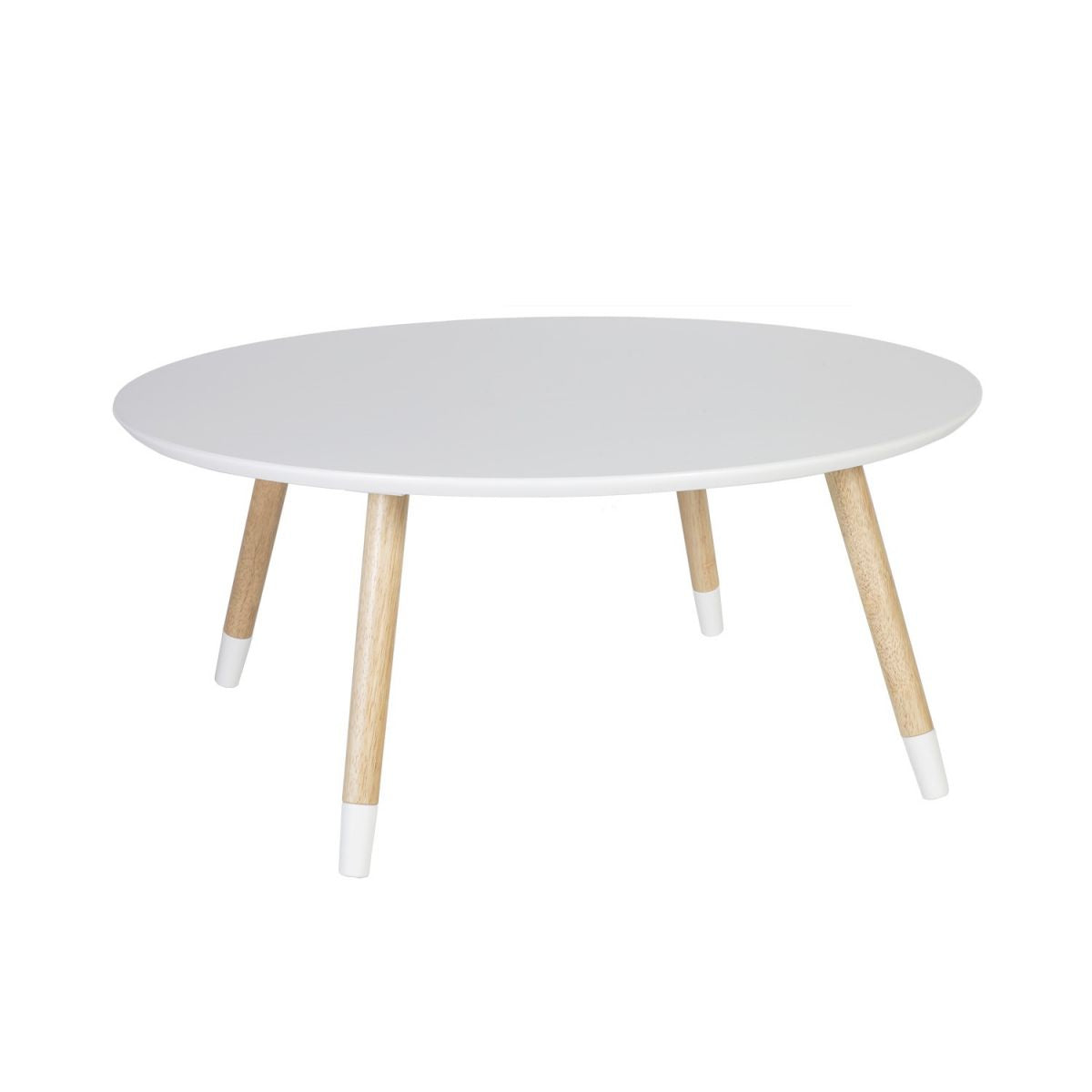 Coffee Table East Hitchin | size: Length: 80cm, Width: 80cm, Height: 35.5cm, Diameter: 80cm | color: White | image: 1 | variant: 1005055