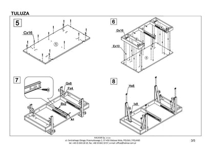Coffee Table East Jakarta | size: Length: 55cm, Width: 120cm, Height: 41cm | color: Walnut | image: 4 | variant: 1006759