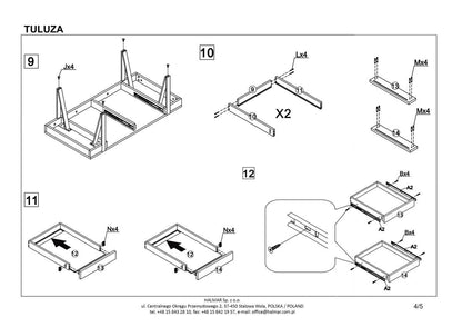 Coffee Table East Jakarta | size: Length: 55cm, Width: 120cm, Height: 41cm | color: Walnut | image: 5 | variant: 1006759